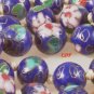 Cloisonne Beads Necklace Enamel Floral Filigree Clasp
