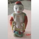 Chinese Porcelain Man Snuff Bottle