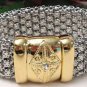Nardi Bracelet Swarovski Crystal Studded Italian Italy