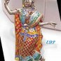 Siam Lady Dancer Pin Brooch Sterling Enamel