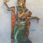 Siam Man Dancer Pin Brooch Sterling Enamel