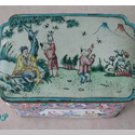 Champleve Enamel Oriental Box Asian Hand Painted