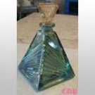 Iridescent Italian Art Glass Perfume Bottle Italy MWT