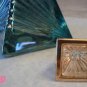Iridescent Italian Art Glass Perfume Bottle Italy MWT