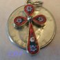CROSS Catholic Christan Pendant Italy MICRO MOSAIC
