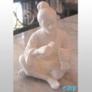 Bisque Porcelain Lady Statue Figure Doll Maker Oriental