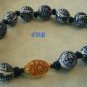 Oriental Blue and White Porcelain Necklace Knotted Asian