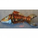Champleve Enamel Articulated Fish Koi Charm Pendant