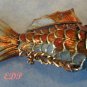 Champleve Enamel Articulated Fish Koi Charm Pendant