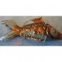 Champleve Enamel Articulated Fish Koi Charm Pendant