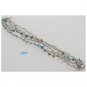 Turquoise and Quartz Bracelet Sterling Native American