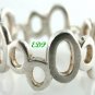 Sterling Band Ring Unisex Wedding Friendship Sz 7.50