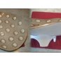 Estate Pottery Footed Serving Platter Designer Gallery