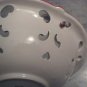 Porcelain Basket Handmade Bowl Baskets Floral Pottery