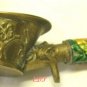 Champleve Enamel and Brass Chinese Asian Silk Coal Iron
