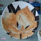 Ernestine Salerno Italy Hand Painted Floral Plate