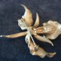 Designer Marcel Boucher Orchid Brooch Pin w Pearl