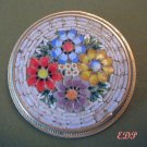 Vintage Italian Micro Mosaic Flower Bouquet Pin Brooch