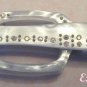 Vintage Pearlescent Lorgnette Folding Eyeglass Frame