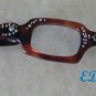 Vintage Tortoise Lorgnette Folding Eyeglasses Magnified