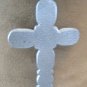 Native American Faux Turquoise and Coral Cross Necklace