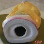 Asian Wiseman Lotus Flower Peach Hand Painted Figurine