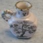 Hand Painted Tree Pitcher Decanter Jug Germany Pottery