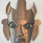 Asian Oriental Mask Handcrafted Wall Hanging