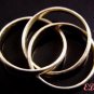 Sterling Unisex Rolling Puzzle Ring Sz 7 1/2 3 Rings