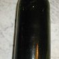 1900s Green Glass 1.5 Liter Bottle Porcelain Top Barware