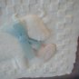 Cast Paper Cow Framed w Glass Paper Cut Matted Signed