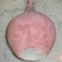 Southwestern DUSTY ROSE Sand Vase Glazed Handmade