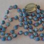 Oriental Blue and White Cinnabar Like Necklace Asian