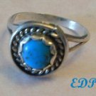 Native American Sterling and Turquoise Ring