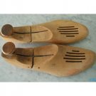Pair Antique Wooden Wood Shoe Stretchers Men's Gents