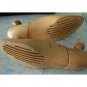 Pair Antique Wooden Wood Shoe Stretchers Men's Gents