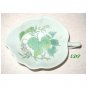 Leaf Shaped Bowl Decorative Bottom Oriental Asian