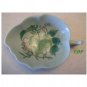 Leaf Shaped Bowl Decorative Bottom Oriental Asian