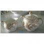 3Pc Porcelain Milk Jug / Creamer Sugar Bowl Austria