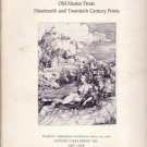 Old Master Prints 1975 Sotheby Auction Catalog