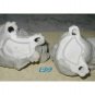 2 Bunnies Rabbits Hand Painted Bunny Collectible