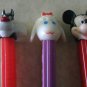 3 Pez Dispensers Sylvester Lambchop Mickey Mouse
