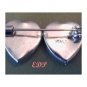 Micro Mosaic Flowers PIN or Brooch Double Hearts Italy