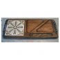Serving Tray Wood Retro Cheese Coldcut Crackers  Tile