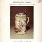 Estate of Gloria Vanderbilt  1974  Sotheby Auction Catalog