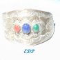 Sterling Silver Hair Barrette Native American Hair Jewelry Juan Pino