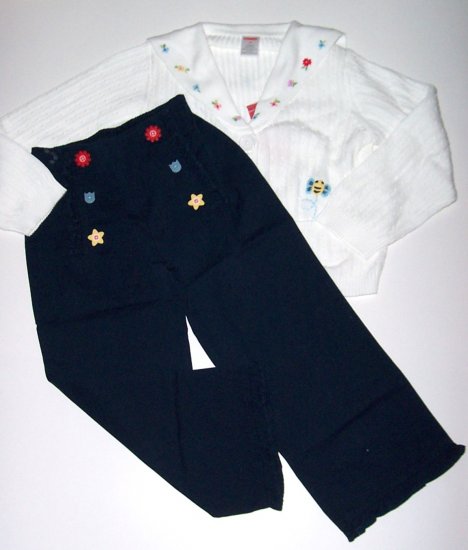 Gymboree WISH YOU WERE HERE Sweater/Capris 5T/5 NEW