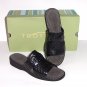 TROTTERS "Carley" Womens Black Slides/Mules/Sandals 6 Narrow