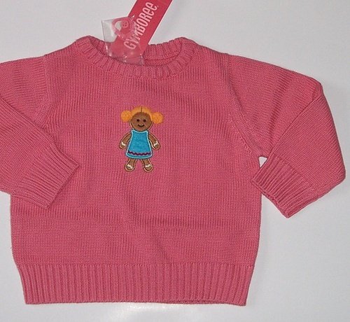 Gymboree SUGAR AND SPICE Gingerbread Sweater 18~24 Mos.~ 2/2T