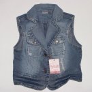 RUBBISH Denim Destroyed Jean Vest Junior Small~3-5